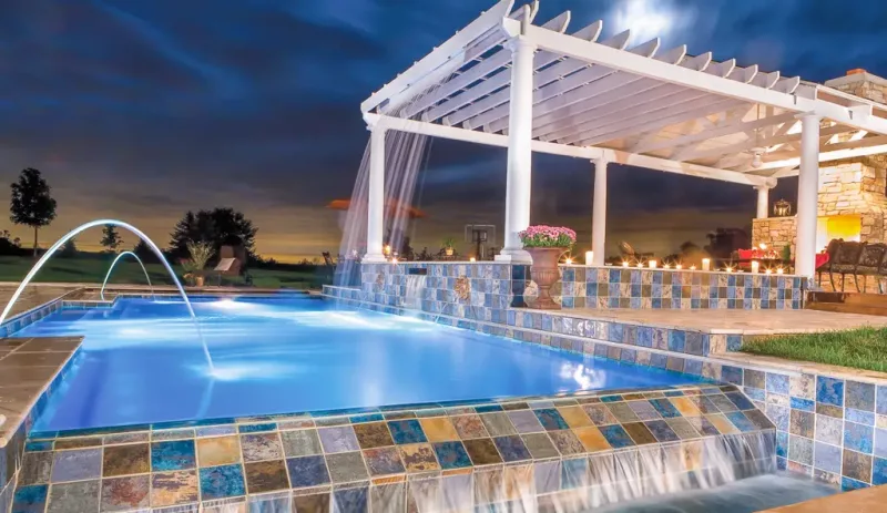 Leisure-Pools-Elegance-Sapphire-Blue-3 Leisure Pools Beaufort Services: Outdoor Living Solutions
